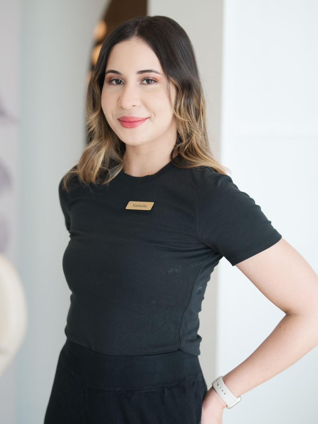 Professional hair stylist at Wish Dry Bar salon